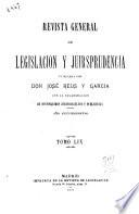 Revista general de legislación y jurisprudencia