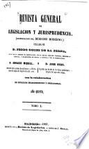 Revista general de legislación y jurisprudencia