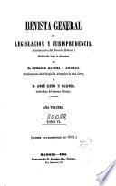 Revista general de legislación y jurisprudencia