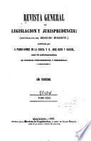 Revista general de legislación y jurisprudencia