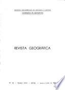 Revista geográfica del Instituto Panamericano de Geografía e Historia