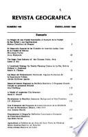 Revista geográfica del Instituto Panamericano de Geografía e Historia
