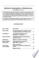 Revista geográfica venezolana