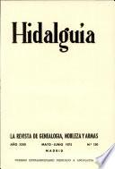 Revista Hidalguía número 130. Año 1975