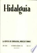 Revista Hidalguía número 193. Año 1985