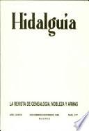 Revista Hidalguía número 217. Año 1989