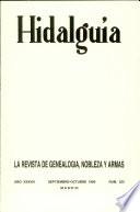 Revista Hidalguía número 222. Año 1990