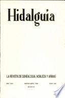 Revista Hidalguía número 249. Año 1995