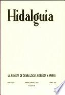 Revista Hidalguía número 285. Año 2001