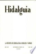 Revista Hidalguía número 288. Año 2001
