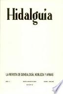 Revista Hidalguía número 298-299. Año 2003