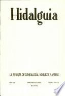 Revista Hidalguía número 310-311. Año 2005