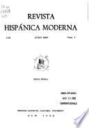 Revista hispánica moderna