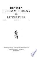 Revista iberoamericana de literatura