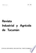 Revista industrial y agrícola de Tucumán