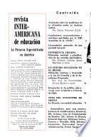 Revista interamericana de educación