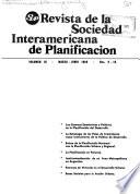 Revista interamericana de planificacion