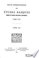 Revista internacional de los estudios vascos
