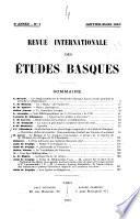 Revista internacional de los estudios vascos