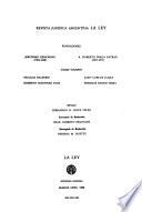 Revista jurídica argentina La Ley.