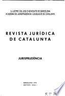Revista jurídica de Catalunya