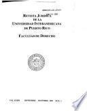 Revista jurídica de la Universidad Interamericana de Puerto Rico
