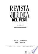 Revista jurídica del Perú