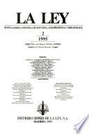 Revista jurídica espanõla de doctrina, jurisprudencia y bibliografía