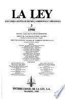 Revista jurídica espanõla de doctrina, jurisprudencia y bibliografía