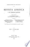 Revista jurídica y de ciencias sociales