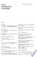 Revista latinoamericana de sociología