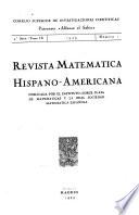 Revista matemática hispano-americana
