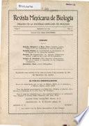 Revista mexicana de biologia