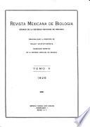 Revista mexicana de biología