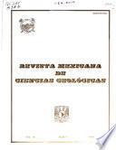 Revista Mexicana de Ciencias Geológicas