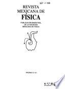 Revista mexicana de física