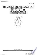 Revista mexicana de física