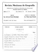 Revista mexicana de geografía