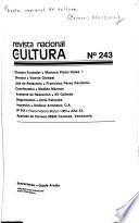 Revista nacional de cultura