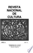Revista nacional de cultura