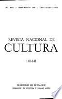 Revista nacional de cultura