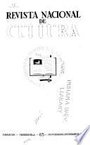 Revista nacional de cultura