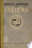 Revista nacional de cultura