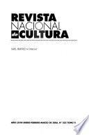 Revista nacional de cultura