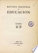 Revista nacional de educación nº 62
