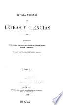 Revista nacional de letras y ciencias