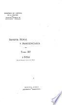 Revista penal y penitenciaria