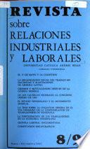 Revista sobre relaciones industriales y laborales