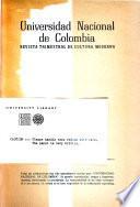 Revista trimestral de cultura moderna