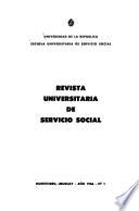 Revista universitaria de servicio social